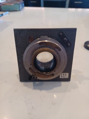 Bausch & Lomb shutter with cooke Anastigmat lens series lll f/6.5 focus 9.6 ! 