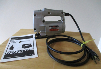 Vintage Skil Model 852 Skilsaw 1/5 hp corded electric Jig Saw w/Manual & Wrench