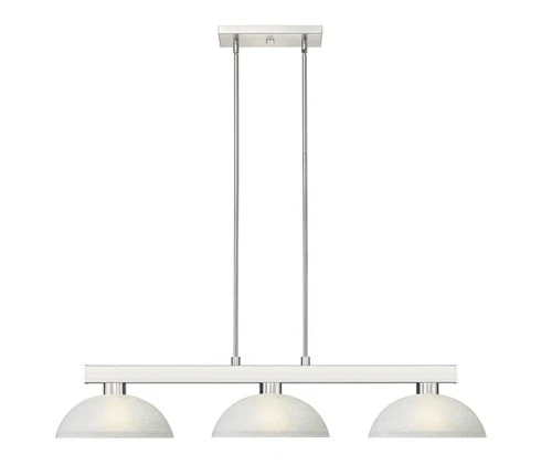 Z-Lite 152-DMO14 Cobalt 3 Light 49"W Linear Pendant - Black - Picture 6 of 12