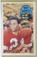 1970 Kellogg’s Xograph Mike Garrett #25 Kansas City Chiefs Rookie Card. rookie card picture