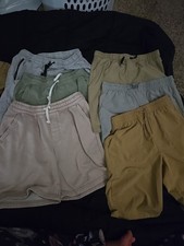 Boys Pull-On Shorts, Size 1 M 5 L, Lot of 6