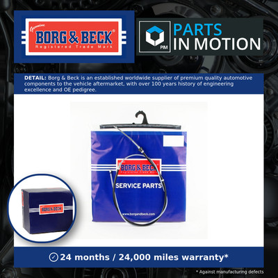 Handbrake Cable Rear Left or Right BKB3926 Borg & Beck Hand Brake Parking New