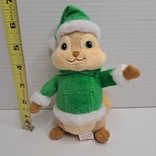 Ty Beanie Baby THEODORE Alvin  The Chipmunks 6.5" Plush Stuffed Animal Toy 2011
