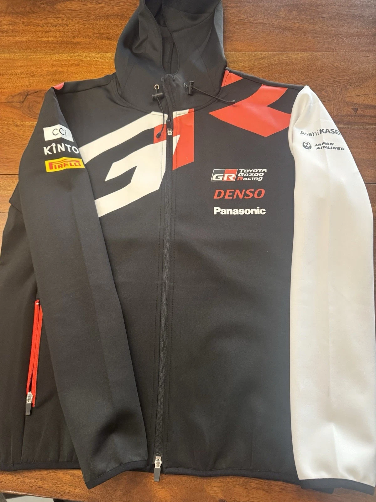 NWOT GAZOO Racing Nylon Jacket Black XL