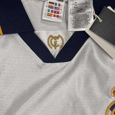 Adidas Real Madrid 99/00 Men's Home Jersey White Size M JJ3801