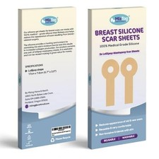 Breast Silicone Scar Sheets - Comfortable Post-Op Sheets - Breast Reduction R...