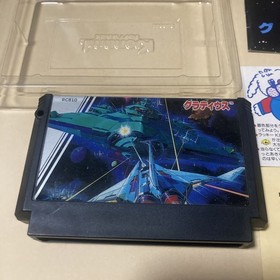Gradius W/Box Manual Famicom FC NES Rare Retro Very Good Used Game NTSC-J Japan