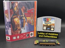 Vigilante 8 ( Nintendo 64 N64 ) Authentic Cleaned - W/ Case