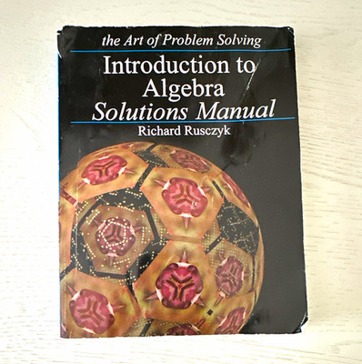 Art of Problem Solving Introduction to Algebra Solutions Manual PB