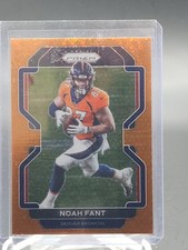 NOAH FANT 2021 PANINI PRIZM ORANGE DISCO #200 DENVER BRONCOS Q5939
