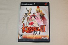 Kessen II Sony PlayStation 2, 2001 PS2 MISSING MANUAL