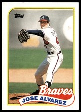 1989 Topps Jose Alvarez Rookie #253