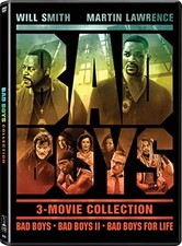 New Bad Boys Triple Feature: Bad Boys, Bad Boys 2  Bad Boys for Life DVD 