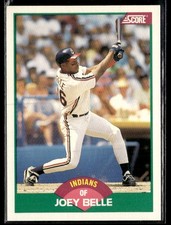 1989 Score Rookie & Traded #106T Joey Belle Baseball Card 2902M. rookie card picture