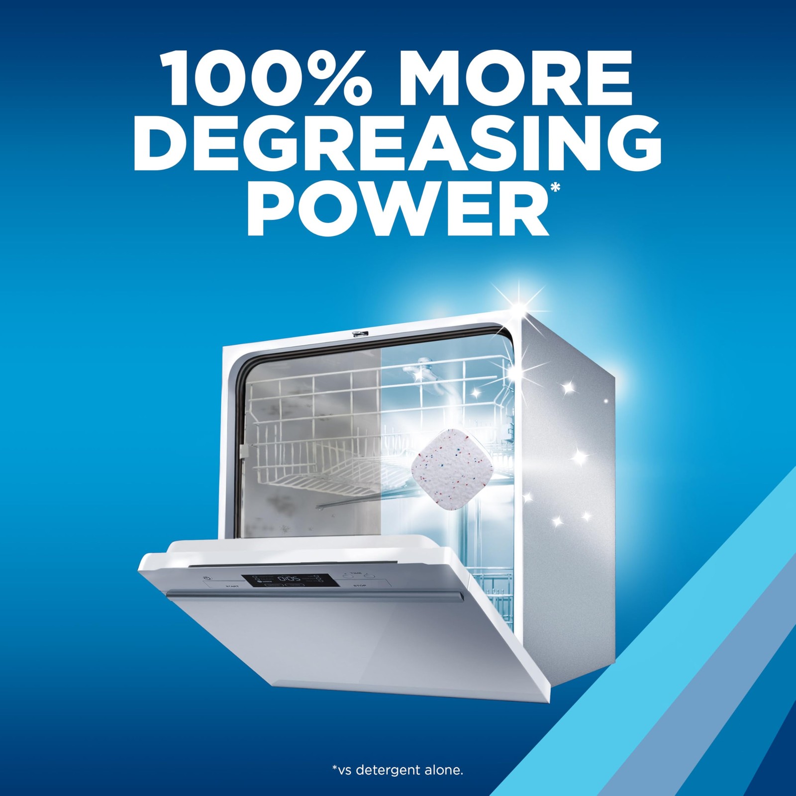 Finish Dishwasher Cleaner Tablets, Deep Cleans Hidden Grease  Grime, Fights