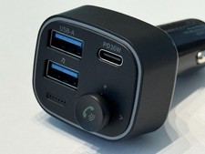 Syncwire Bluetooth 5.4 FM Transmitter Car Adapter 48W PD 36W 12W Black