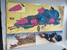 Lego 6986 Vintage Mission Commander Space Police Instructions