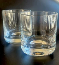 Set of Two Schott Zwiesel Tritan Crystal Old Fashioned Glasses EUC