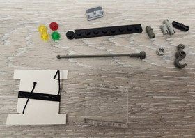 Lego World City 7047 Coast Watch HQ INCOMPLETE MISSING 3 PIECES NO MANUAL READ