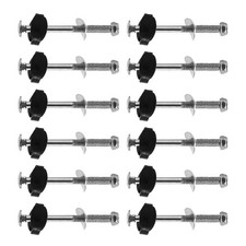 Trampoline Screws Kits, 12Pcs Galvanized Steel Trampoline Screws Fixing3905
