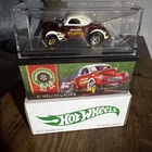 Hot Wheels Redline Club 41 Willys Gasser 2022 Holiday Car