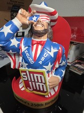 2026 MACHO MAN RANDY SAVAGE SLIM JIM DISPLAY AMERICA'S 250TH BIRTHDAY!!! 