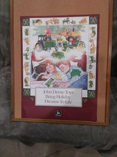Vintage 1992 Derre & Co. Christmas Toys Holiday Dreams Litho Print  DKP-245 NOB