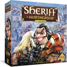 Sheriff of Nottingham Board Game 2Nd Edition - Medieval Bluffing  Card Drafti