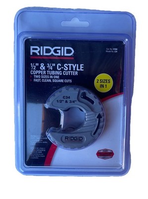 Rigid 1/2 in. To 3/4 in.  C  style close quarters copper pipe cutter