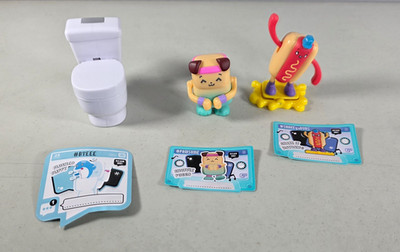 Oh! My GIF Lot   Shuffle Pugo   Byeee   Shake It Hotdawg   Moose Toys 1 Bit Pack