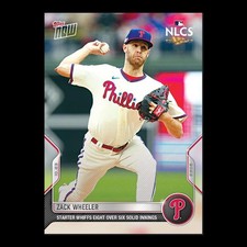 Zack Wheeler - 2022 MLB Topps Now Card 1124 - Print Run: 1072