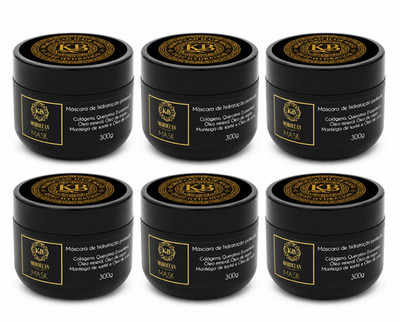 6 X Pack KB Moroccan Home Hair Care Deep Hydrating Mask, 10.1oz  300g