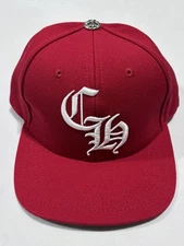 Chrome Hearts CH Logo Red Cap NEW 100% AUTHENTIC