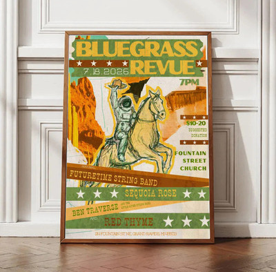 Bluegrass Revue July 18 2026, Grand Rapids MI Poster