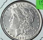 1884-P Morgan Silver Dollar — Raw High Detail / UNC-Looking — 90% Silver
