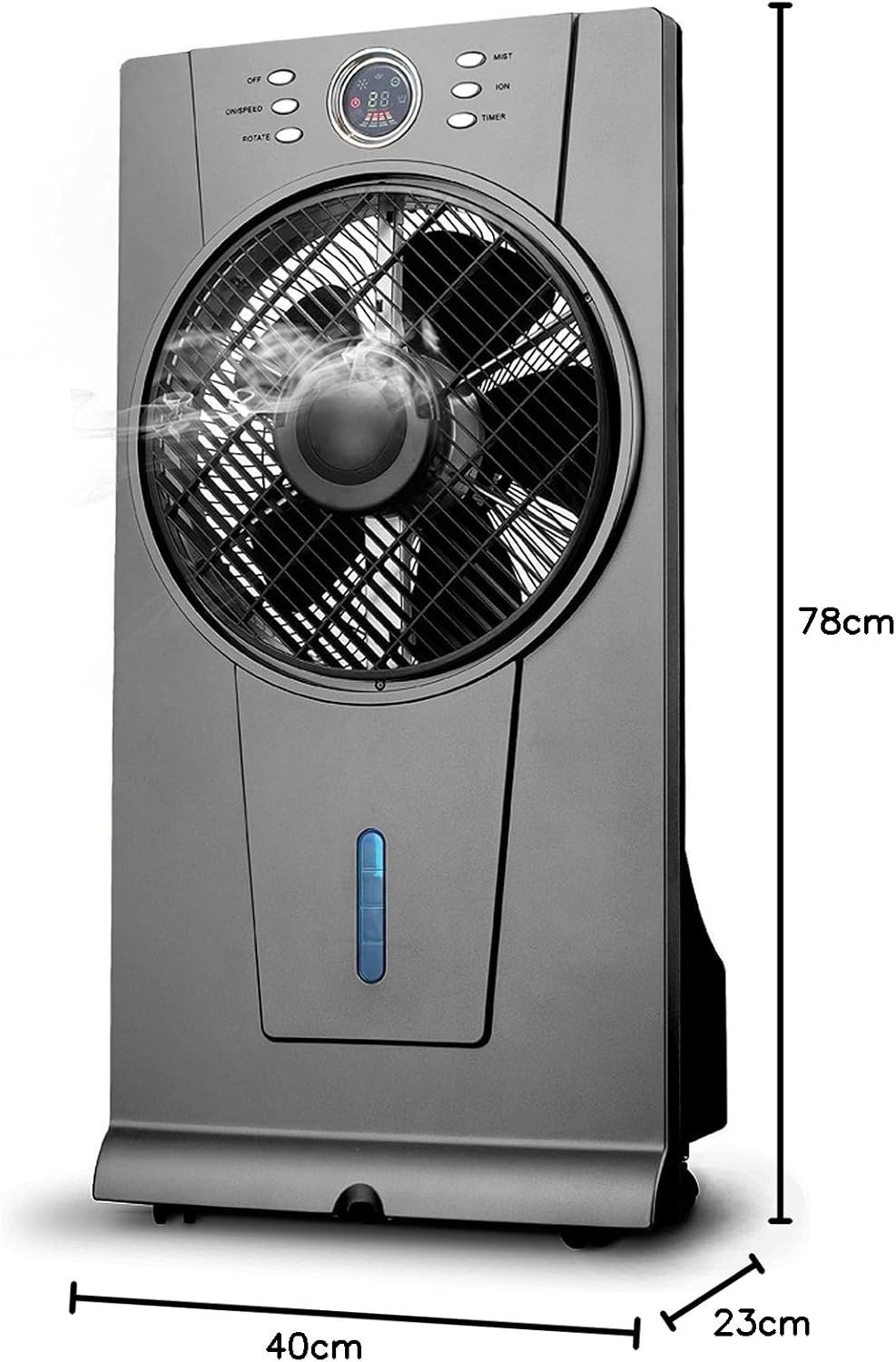 Rafraîchisseur d'air par brumisation Robby ROMI25G avec télécommande
