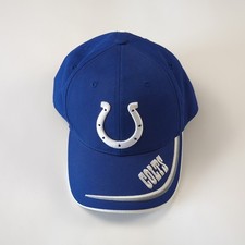 NFL Team Apparel Indianapolis Colts Hat Blue Adjustable OSFA Cap 107-000