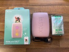 INSTAX Mini Film Format Link 3 Smartphone Photo Printer, Bluetooth, Rose Pink