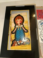 Original American Greetings 1975 Holly Hobbie Colorforms In Box