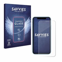 3X Savvies Schutzglas FüR Apple Iphone Xr / 11 Echt Glas Panzer Display 9H
