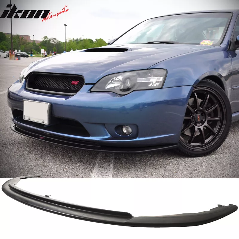 Fits 05 07 Subaru Legacy GT JDM Bumper Only Front Lip Spoiler PU