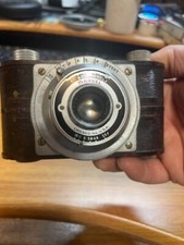 Vintage Marvel B-200 Camera with Leather Case, Untested AS-IS, Chicago, IL USA