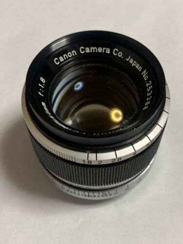 Canon 50mm f1.8 Leica LTM major haze for part or repair - Picture 2 of 6