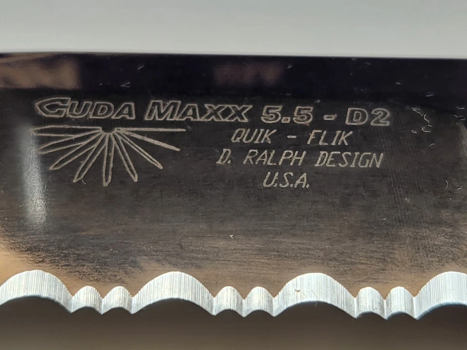 Camillus Cuda MAXX 5.5-D2 QUIK-FLIK D.RALPH DESIGN - Image 3 of 4