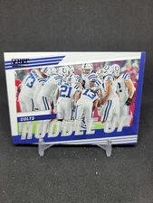Indianapolis Colts 2022 Panini Score Football Huddle Up INSERT No. HU-IND