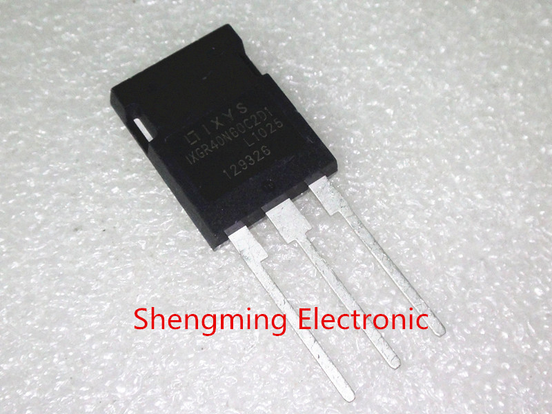 5-Pack IXGR40N60C2D1 IGBT Transistors – IXYS TO-247, 40N60C2D1