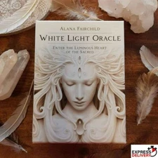 White Light Oracle: Magical Tarot Deck Card Divination English Family Board Game