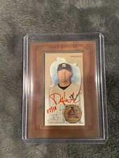 2023 Allen & Ginter Phil Hughes Mini Framed Red Ink Auto 7/10 #MA-PH
