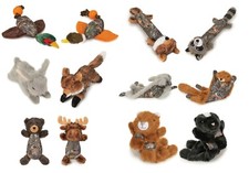 Dog Toys Extra Tough Mossy Camo Animals Many Textures Squeak Crinkle Plush Oak