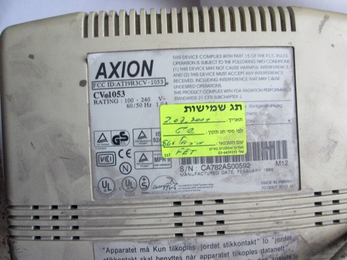 Vintage Retro Gaming NCR AXION CV-1053 10" Screen SVGA Compact POS CRT PCMonitor - Bild 4 von 7
